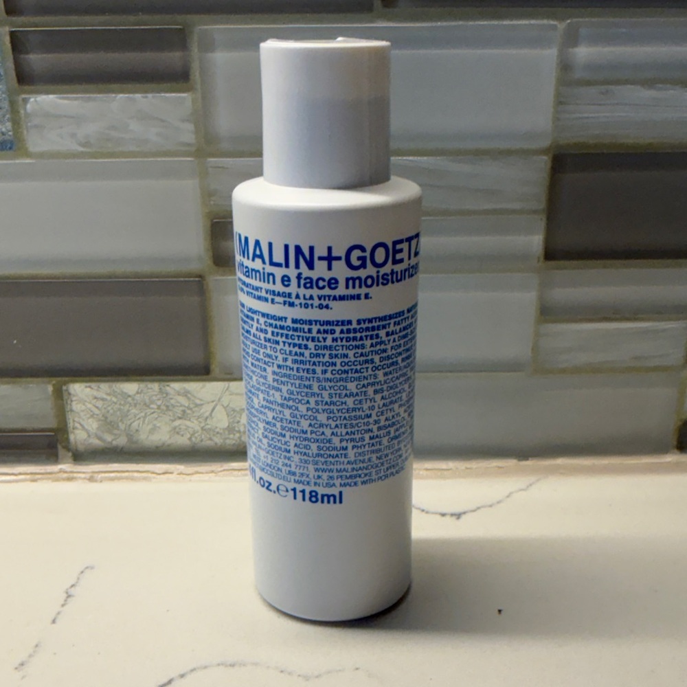 Malin+Goetz Vitamin E Face Moisturizer 4 fl oz New